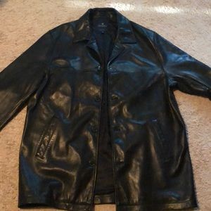 Brooks Brothers leather jacket